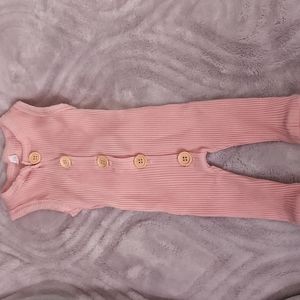 NB blush pink sleeveless bodysuit